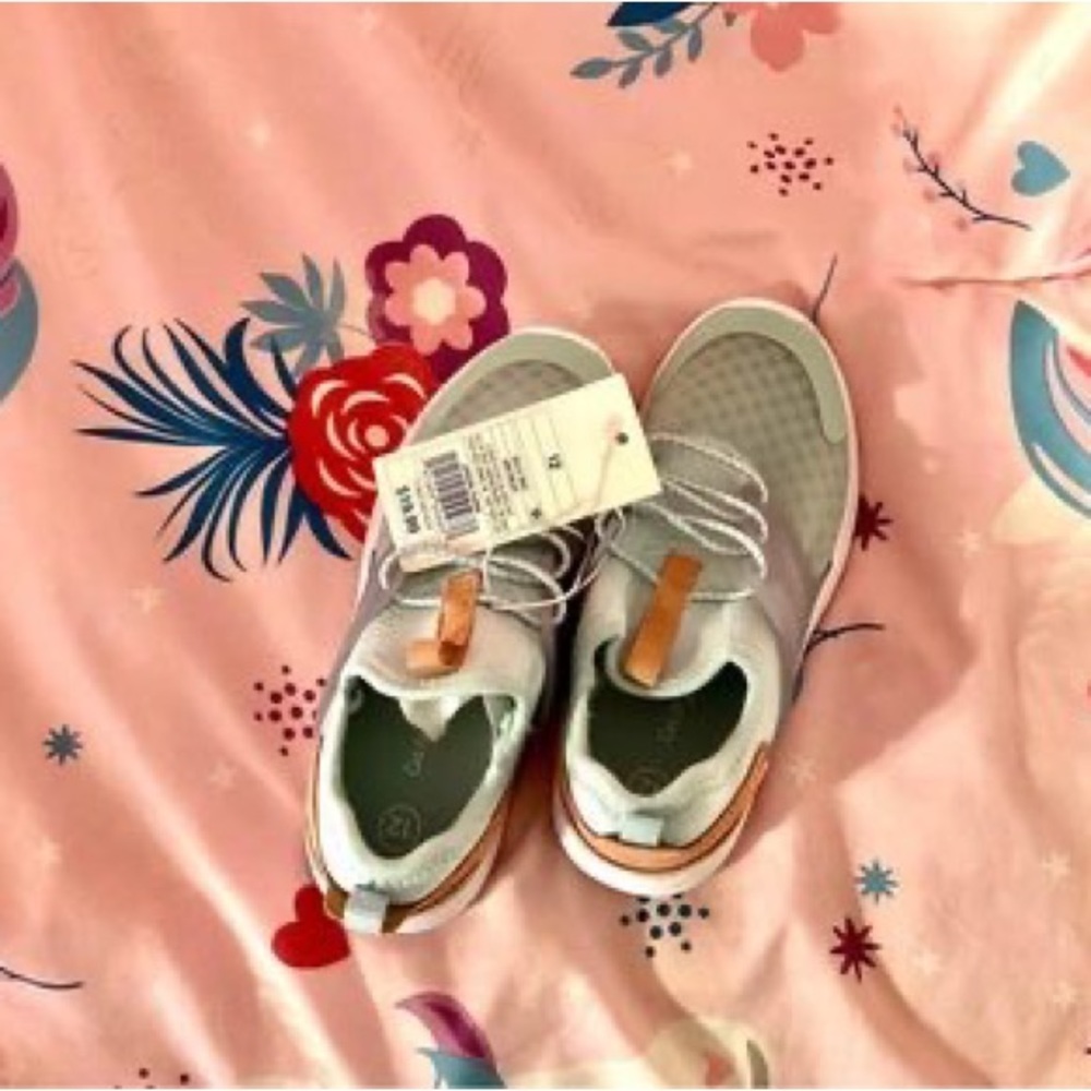 Girls Size 12 Brand New Cat and Jack sneakers